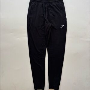 Gymshark women’s black small track gym pants joggers tracksuit bottoms